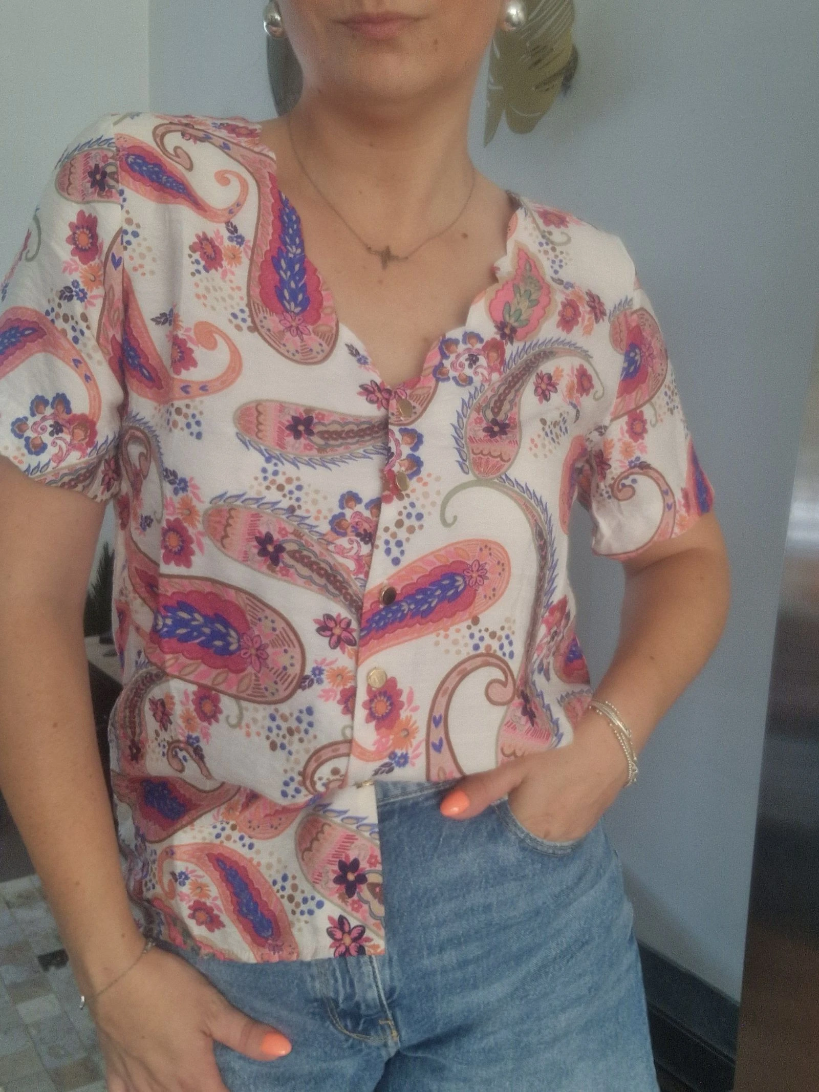 New blouse size S/M By One – photo 5